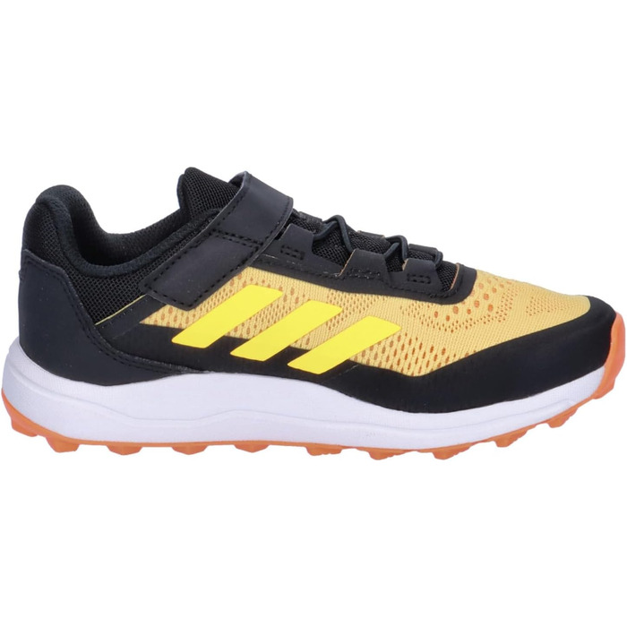 Дитячі кросівки adidas Terrex Agravic Flow для трейлраннінгу, унісекс, на липучці (28 1/2 EU, Semi Spark Spark Amber Tint)