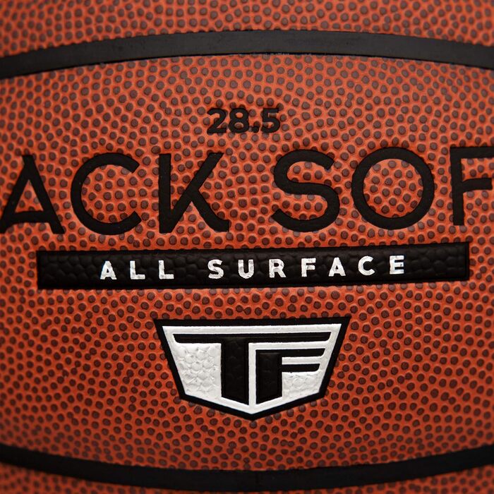 Баскетбольний м'яч Spalding Tack-Soft 2022 для залу та вулиці, розмір 6 (28.5 дюйма), середній, для тренувань