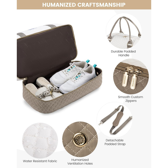 Спортивна сумка LOVEVOOK для жінок з відділенням для взуття, ручна поклажа, дорожня сумка, сумка для вихідних, сумка-мішок, жіноча дорожня сумка, клінічна сумка, сумка для пологового будинку, для залу, пляжу, сауни, кемпінгу (XL-2шт, Бежево-хакі)