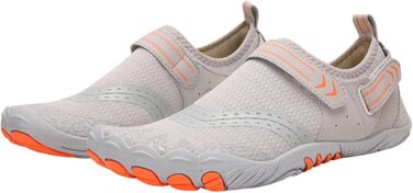 Водні черевики FANSU для дорослих, сірі, з клямкою, для плавання та відпочинку на пляжі, чоловічі та жіночі, швидковисихаючі, антиковзаючі