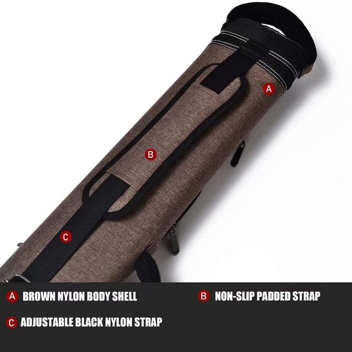 Чохол для більярдної кутії Collapsar, овальний, 2x4 см, різні кольори