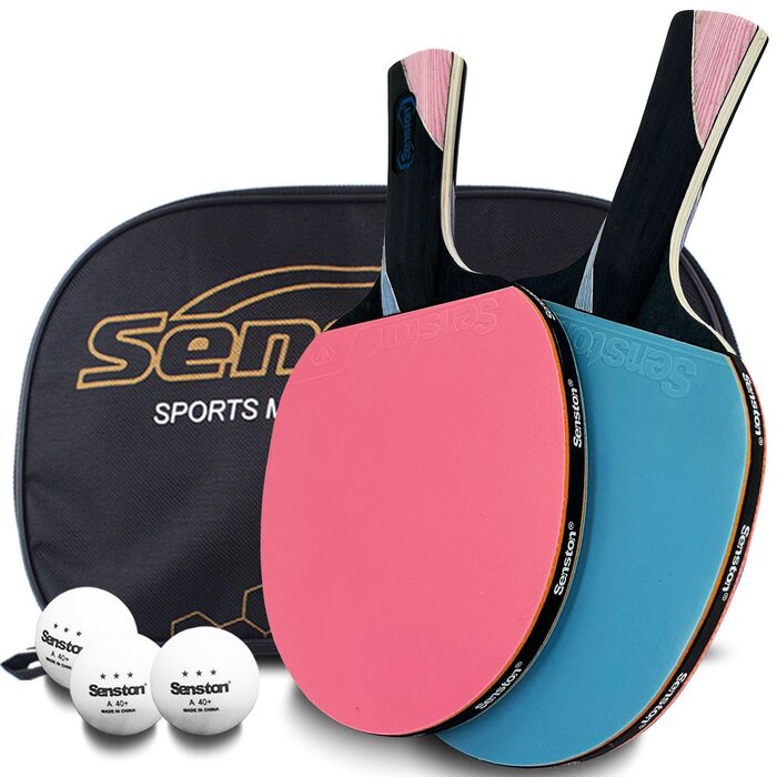 Набір для настільного тенісу Senston: ракетки та м'ячі S7 для професійної гри та розваг