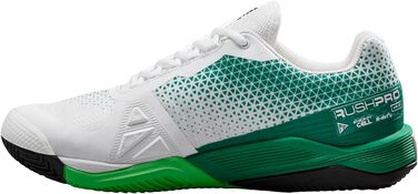 Кросівки для тенісу Wilson Rush Pro 4.0 Clay White/Bosphorus Green 39 1/3 EU