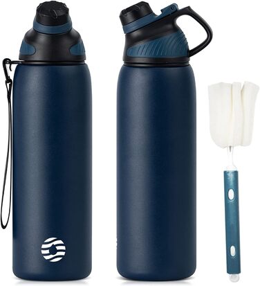 Термобутилка Fjbottle з нержавіючої сталі для води та напоїв, магнітна кришка, об'єм 400/600/800/1000/1500 мл, спортивна, герметична, без BPA, для дітей та дорослих, підходить для газованої води, школа, спорт, фітнес