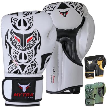 Боксерські рукавички Mytra Fusion для тренувань, спарингу, MMA, Muay Thai - 10oz, 12oz, 14oz, 16oz (чоловічі/жіночі)