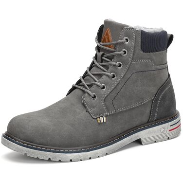 Зимові черевики Mishansha Herren: теплі, водонепроникні, для жінок, розмір 44 EU, сірі