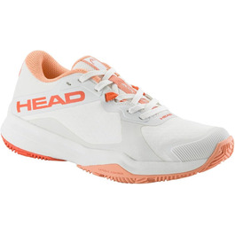 Жіноче падел-шоу HEAD Motion Team Padel 274644 Bkaq, чорний/білий/кораловий, 40.5 EU