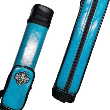 Чохол для більярдного кия Hartschalenkoffer, овальний, для транспортування (A11, блакитний)