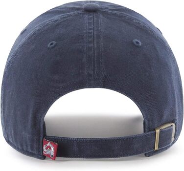 Кепка бейсболка NHL Colorado Avalanche, чоловіча, регульована, темно-синя