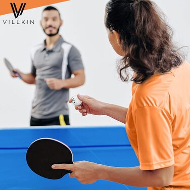 Набір тенісних м'ячів Villkin 3 зірки 40+ 24 шт. - довговічні м'ячі для пінг-понгу, ігри та змагань