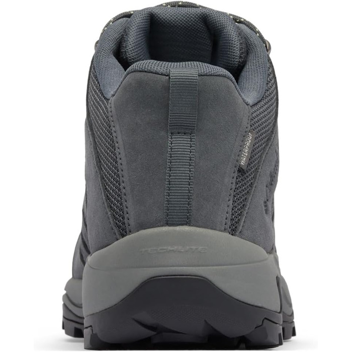Чоловічі трекінгові черевики Columbia Redmond™ IV Mid Waterproof, 42 EU, Graphite Citron Haze
