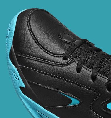 Чоловічі баскетбольні кросівки для занять спортом, дитячі кросівки, кросівки для залу та вулиці, бігові кросівки (47 EU, Чорний) 47 EU Чорний