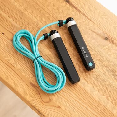 Скакалка Cecotec Springseil SmartComba 3000 Connected: регульована, 2-в-1, з LED-дисплеєм та підключенням до додатку