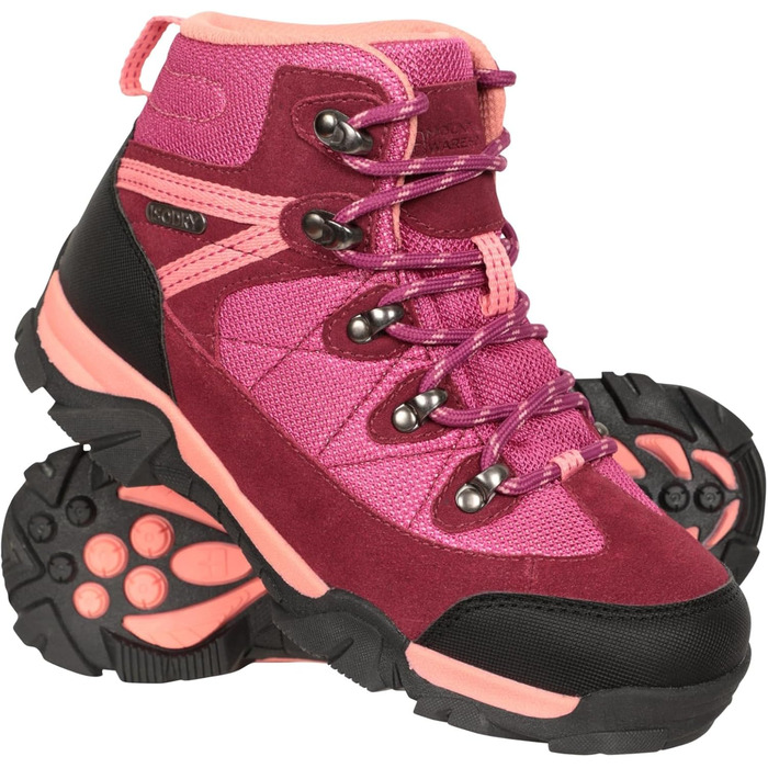 Дитячі водонепроникні черевики Mountain Warehouse Trail, 36 EU, колір Ягода