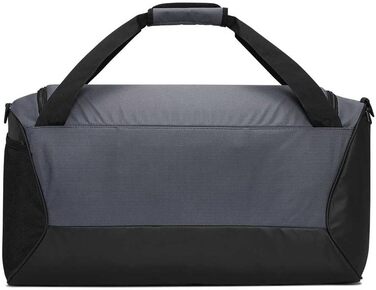 Спортивна сумка Nike Brasilia Training Medium 61 см, сірий/чорний/білий
