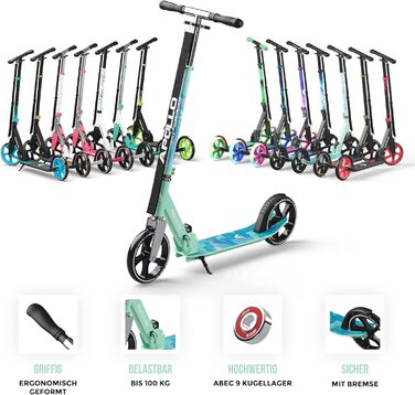 Електросамокат Apollo Phantom Pro для міста, складний, XXL-колеса, регульована висота, для дорослих і дітей
