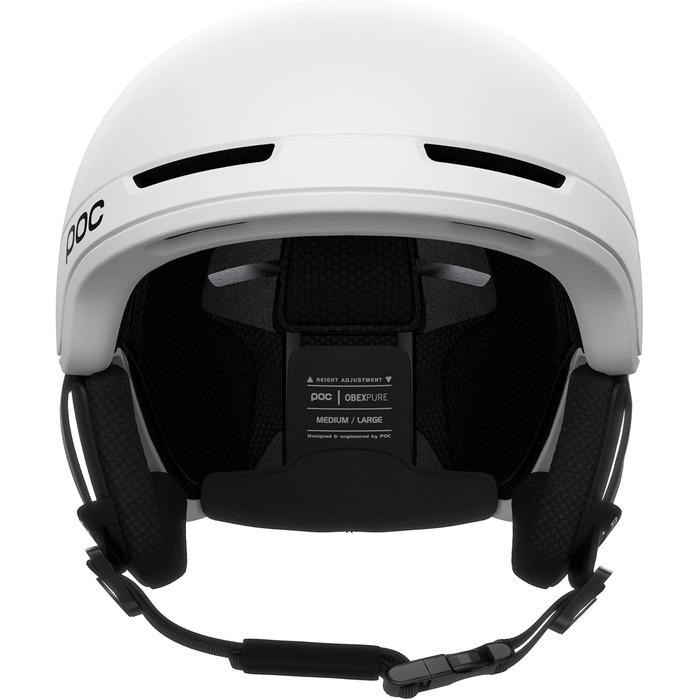 Легкий захисний шолом для лиж та сноуборду POC Obex Pure Hydrogen White M-L (55-58 см)