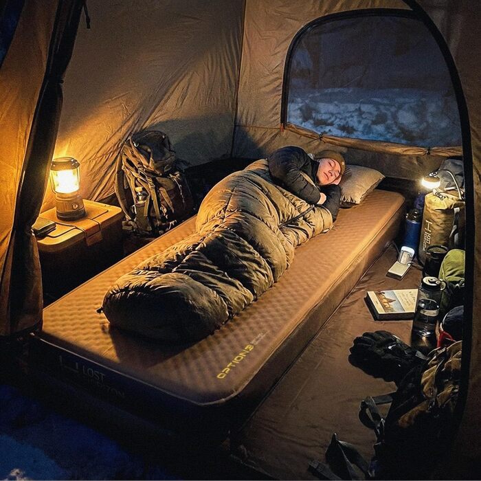 Каремат самонадувний Lost Horizon Air Foam 11 см Small Single з насосом