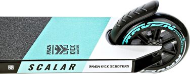 Самокат трюковий RAVEN Evolution Scalar Mint для дітей та дорослих, колеса 100мм PU+PP, підшипники ABEC-7