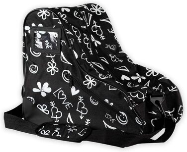 Сумка для роликів Epic Skates Limited Edition Luv, чорна, велика