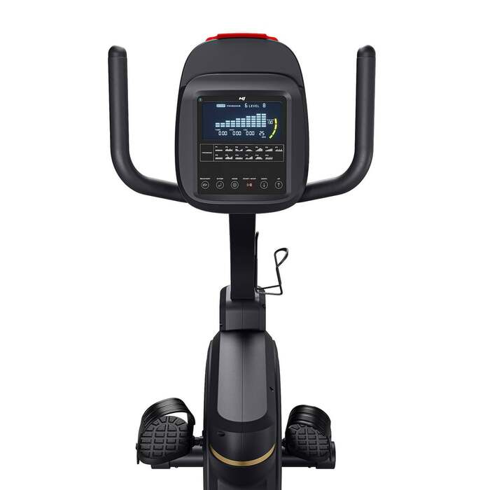 Горизонтальний велотренажер Hop-Sport HS-5000L Ranker чорно-золотистий