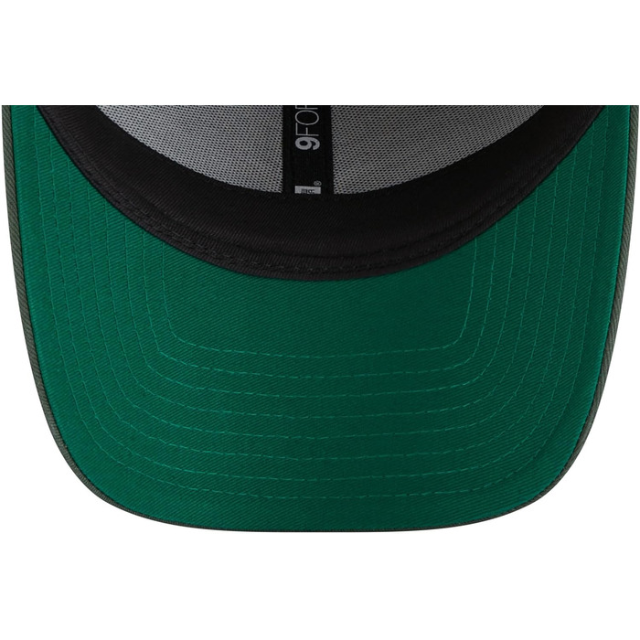 Кепка New Era Milwaukee Bucks NBA з нашивкою збоку, зелена, 9Forty, регульована, темно-зелений