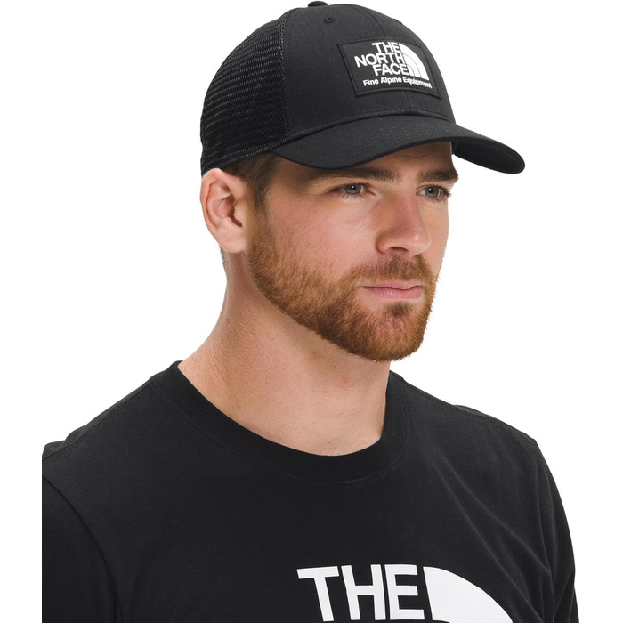 Кепка-тракер The North Face Uni Hut Mudder унісекс, чорна, один розмір