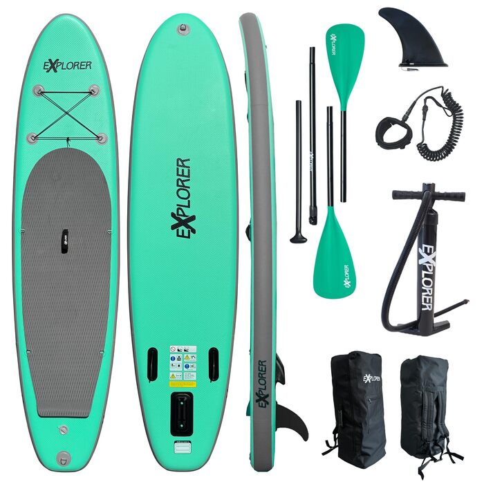 Надувний SUP-борд Explorer ALF2 320 см - Stand Up Paddleboard для серфінгу та відпочинку