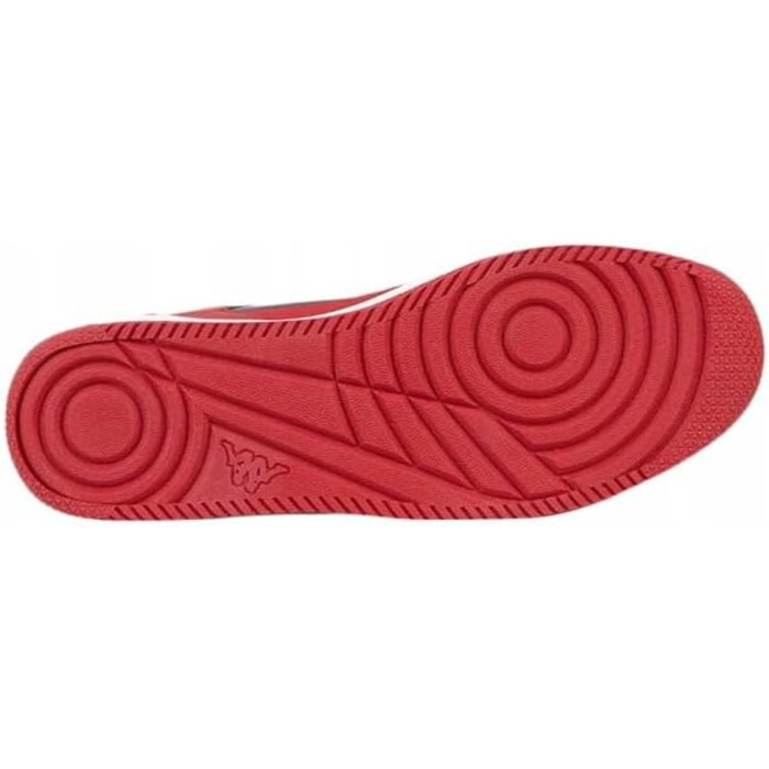 Кросівки Kappa Unisex Lineup Low для бігу по вулицях, червоно-чорні, 40 EU