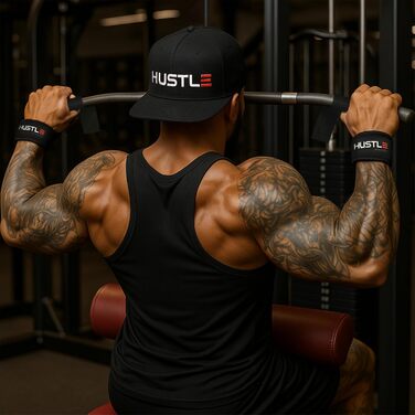 Hustle Athletics чоловічі лямки для тяги у спортзалі