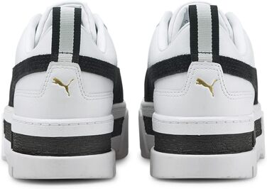Жіночі кросівки PUMA Mayze Wn's White Black — білі кеди на платформі, розмір 39 EU