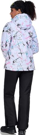 Жіночий сніговий комбінезон HOTIAN, водонепроникний, вітронепроникний, теплий, для катання на лижах, сноуборді, походів, альпінізму, кольори: чорний та кольоровий