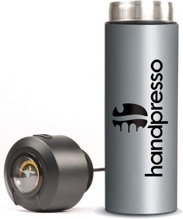 Термос Handpresso 300 мл з термометром, сріблястий, зберігає тепло до 3 годин