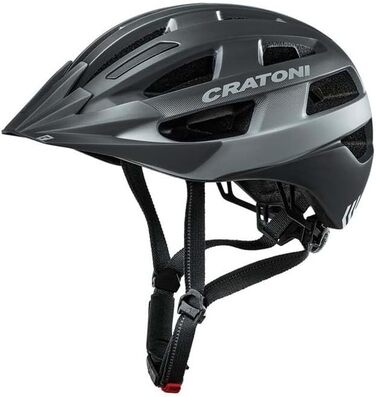 Велосипедний шолом Cratoni Velo-X чорний матовий XXL для дорослих унісекс