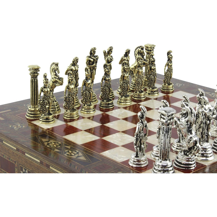 Персоналізований шаховий набір – 27,9 см. Ідеальний подарунок для сина, чоловіка, батька на день народження, річницю, Різдво