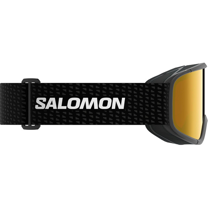 Маска для лиж та сноуборду Salomon Aksium 20 S Unisex, чорна (NS Black) — захисні окуляри для гірськолижного спорту