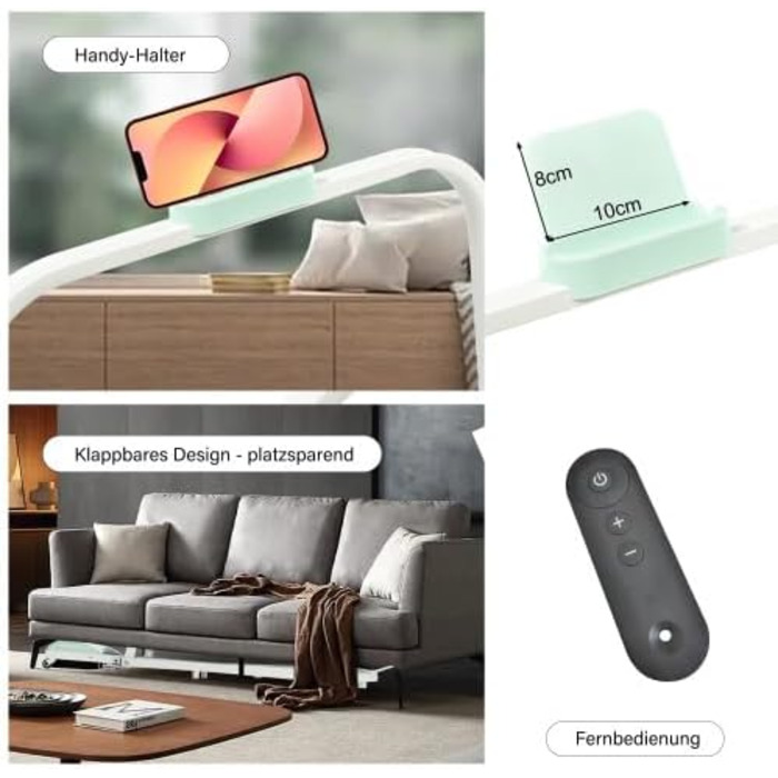 Бігова доріжка SogesHome 2 в 1 для дому, Walking Pad, фітнес-тренажер із пультом, 1-6 км/год, LED-дисплей, Bluetooth-динамік, зелена