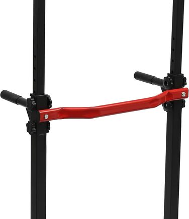 Багатофункціональна турнікова станція Power Tower: підтягування, бруси та прес, регульована висота 165-210 см, силовий тренажер для дому