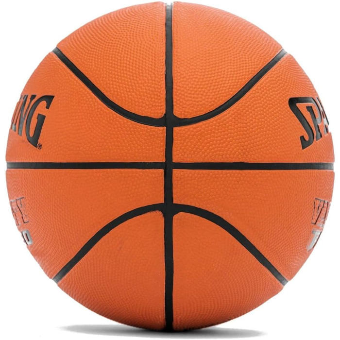 Баскетбольний м'яч Spalding TF-150 Varsity, гумовий, офіційний розмір 7, помаранчевий, для всіх типів покриття