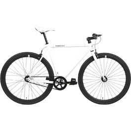 Чоловічий велосипед FabricBike Original 2.0, білий-чорний, розмір S