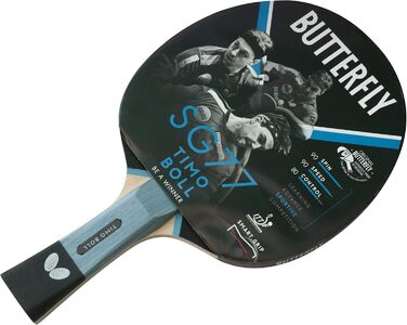 Настільний тенісний ракетка Butterfly Timo Boll SG77 для хобі та тренувань, ITTF сертифікований, ергономічна ручка smart.Grip, для досвідчених та тактичних гравців