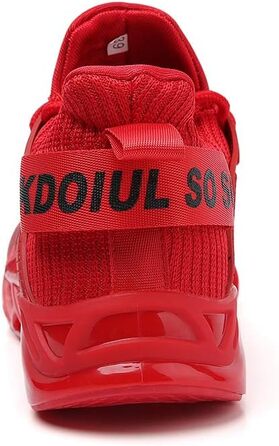 Чоловічі кросівки TSIODFO для спорту, бігу, тенісу та прогулянок (41.5 EU, червоні)