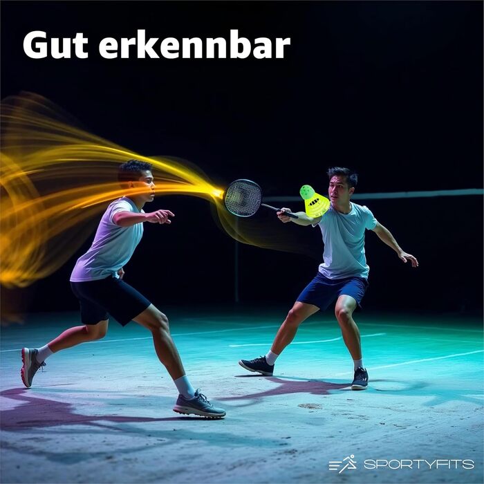 Badminton: набір воланчиків для бадмінтона Speedbadminton® (5 шт.) - ідеально для тренувань та змагань
