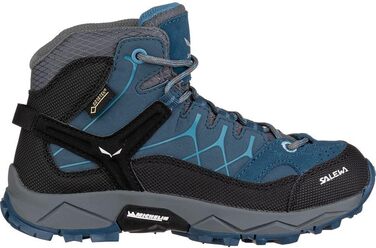 Трекінгові черевики Salewa Alp Trainer Mid Gore-Tex для дітей, розмір 26 EU, Dark Denim Charcoal