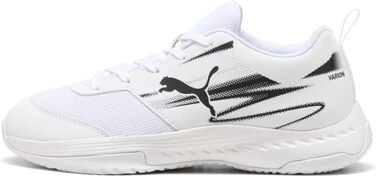 Дитячі кросівки PUMA Varion Li Jr для залу (38 EU, білий/чорний)
