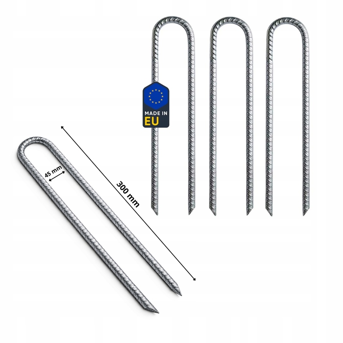 Дитячі футбольні ворота металеві, складані та портативні (213x150 см) + кілки для кріплення