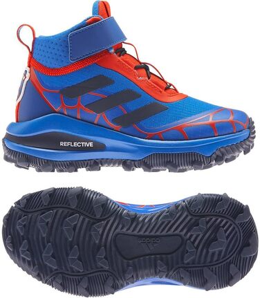 Дитячі кросівки Adidas Fortarun ATR Spiderman, 34 EU, блакитний, для хлопчиків та дівчаток