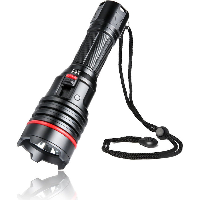 Ліхтар для дайвінгу LetonPower 2000 Lumen, 100м водонепроникний, акумулятор Type-C, для дайвінгу та відпочинку на природі (Sm-16)