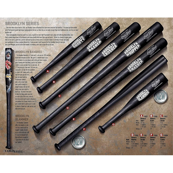 Бита Cold Steel Basher 61 см/567 г для самооборони