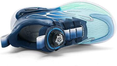 Дитячі спортивні кросівки для занять тенісом та бігом, Mesh, дихаючі, блакитні, 39 EU